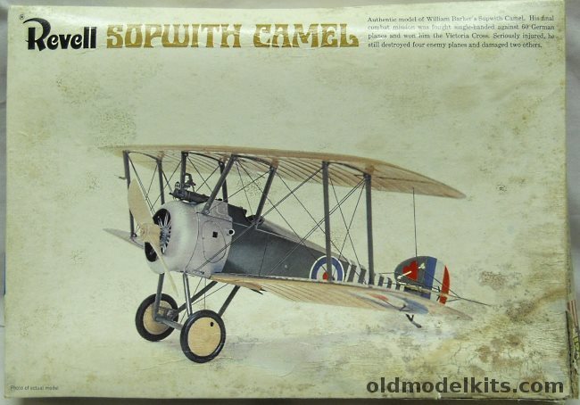 Revell 1/28 William Barker's Sopwith Camel, H291-200 plastic model kit